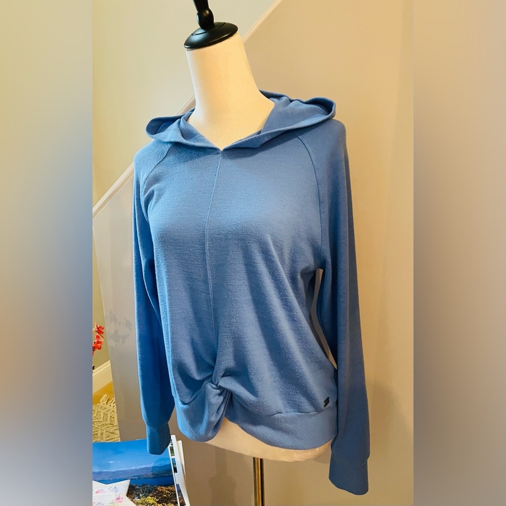 EASTERN MOUNTAIN SPORTS Women’s Pullover Hoodie Twist Front MEDIUM